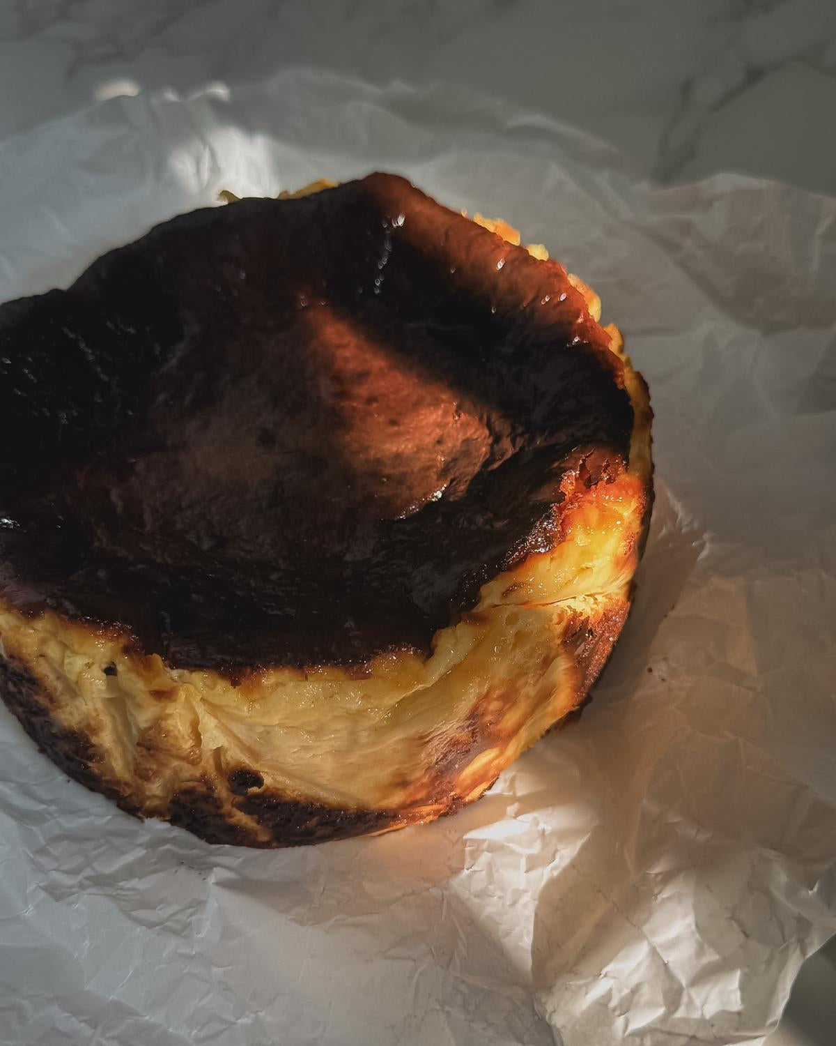 CLASSIC BASQUE CHEESECAKE