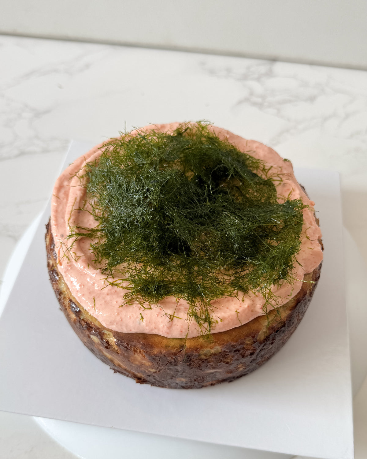 GAMTAE MENTAIKO BASQUE CHEESECAKE
