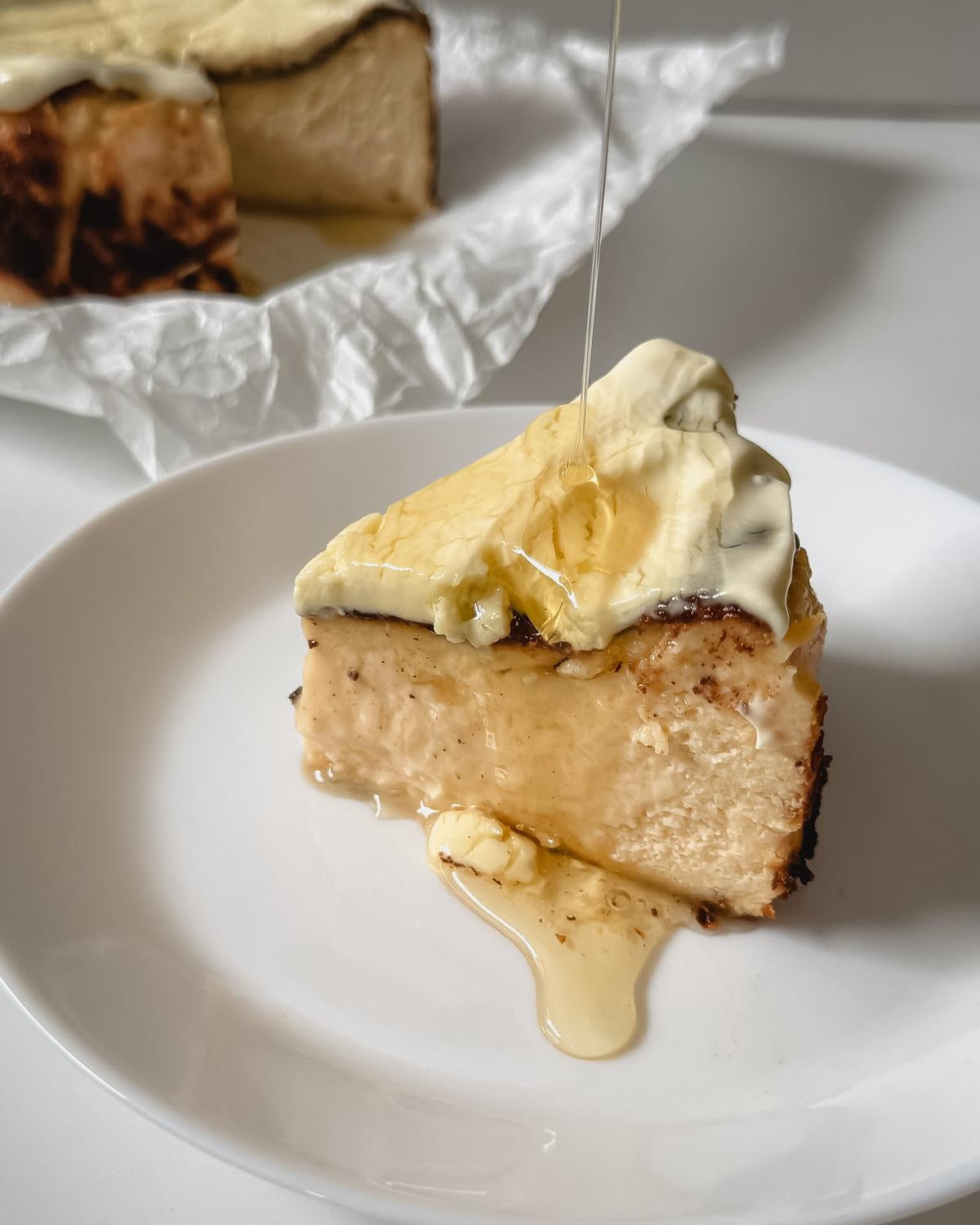 CLASSIC BASQUE CHEESECAKE